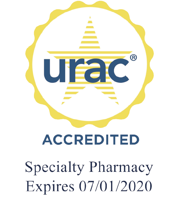 URAC Accredited Speciality Pharmacy Certificate