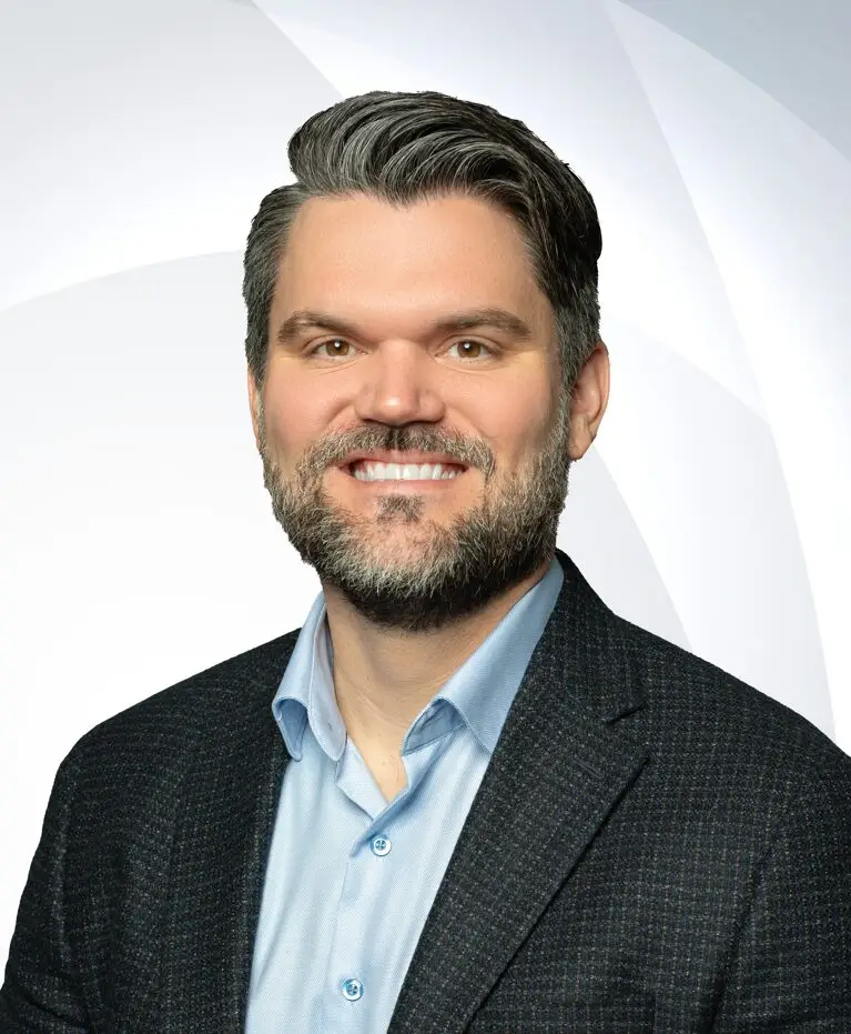 Portrait of Ryan Hampton, Vice President of Industry Relations and Implementation at Biologics by McKesson.